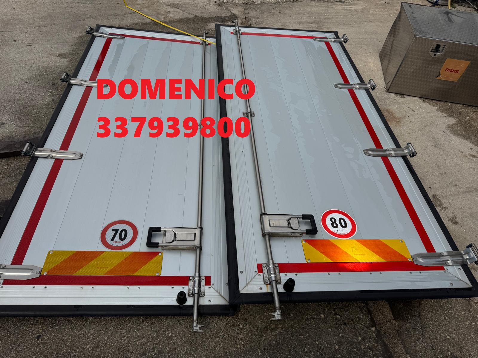 PORTE POST. E CASSETTONE PER AUTOCARRO CENTINATO